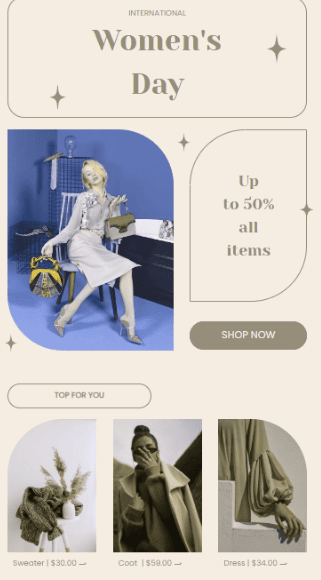 Stripo template example _ Protanopia