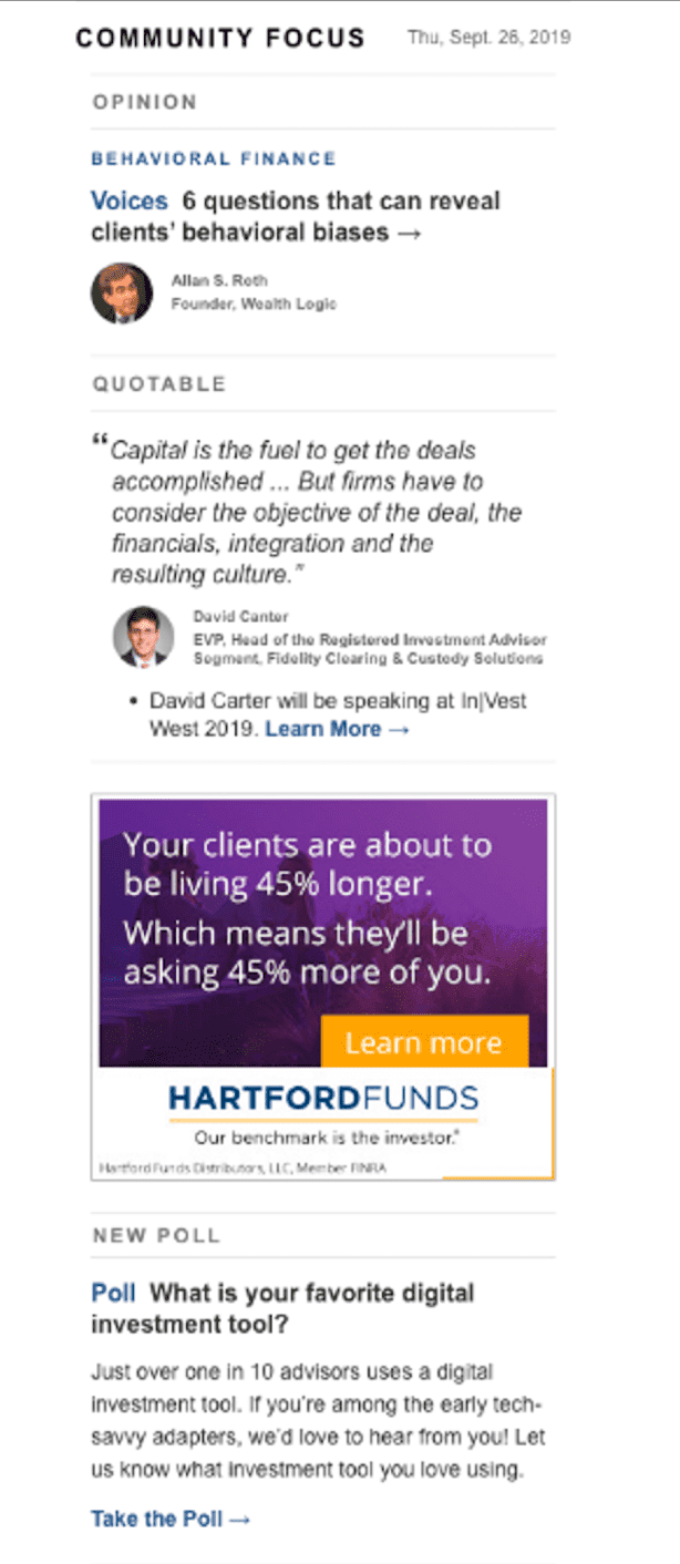 Пример email-дизайна с одной колонкой для мобильных устройств Пример email-дизайна с одной колонкой для мобильных устройств