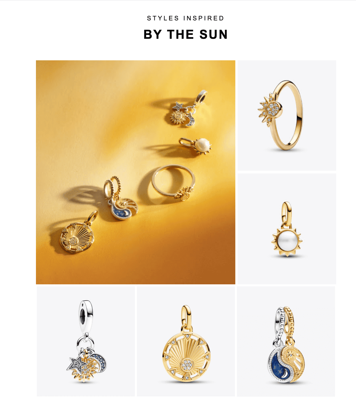 Attractive promotional email for bijouterie Attractive promotional email for bijouterie