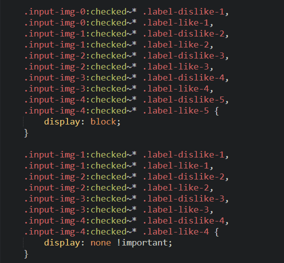 Styles for interactive HTML buttons