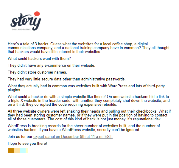 Storytelling in email marketing campaigns Storytelling in email marketing campaigns