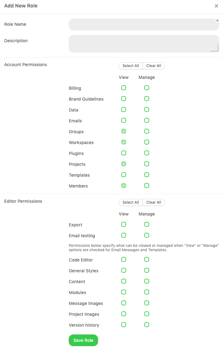 How to customize roles and permissions in Stripo How to customize roles and permissions in Stripo