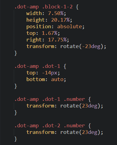 Lines positioning code Lines positioning code