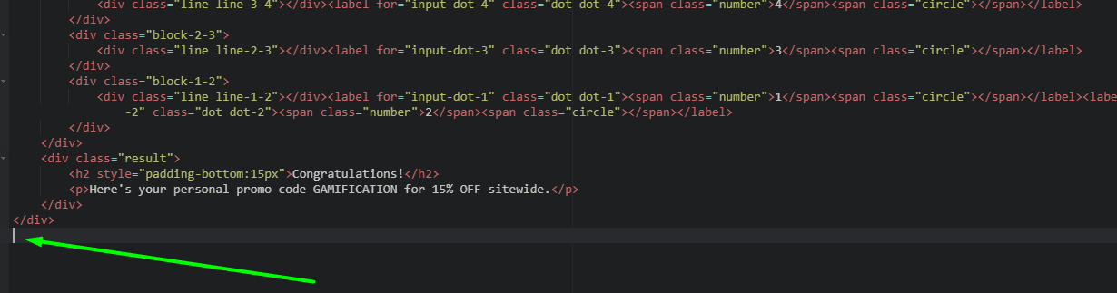 Where to paste the final part of the fallback code Where to paste the final part of the fallback code