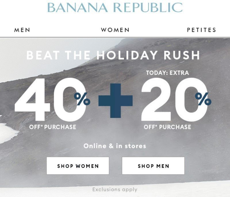 Stripo-Promo-Emails-Banana-Republic-Sale Stripo-Promo-Emails-Banana-Republic-Sale