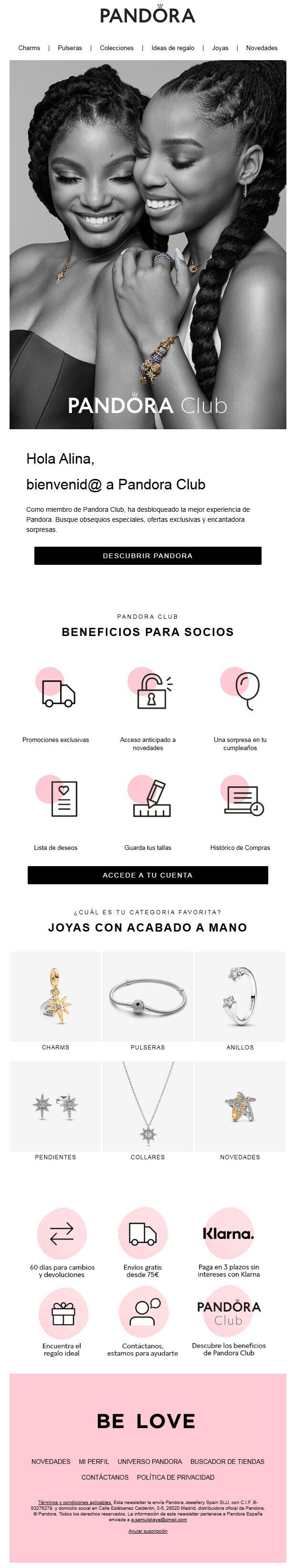 Приклад привітального листа для ринку Іспанії Приклад привітального листа для ринку Іспанії