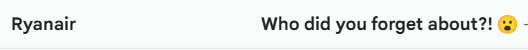 An example of the subject line driven by fear as an emotion