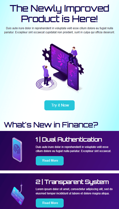 New features email blast New features email blast