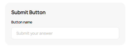Submit button field Submit button field