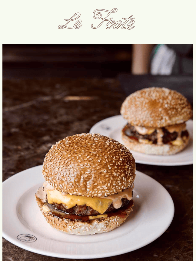 Oggetto email Le Foote