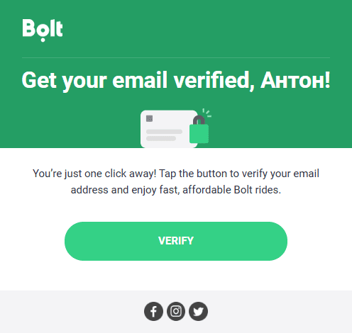 Email verification by Bolt Email verification by Bolt