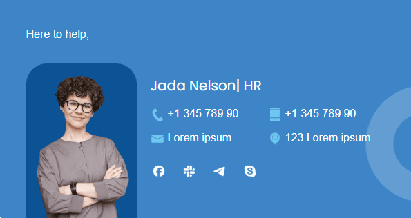 Vorlage mit Kontaktinformationen für Hilfe Vorlage mit Kontaktinformationen für Hilfe