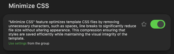 Minimize CSS toggle Minimize CSS toggle