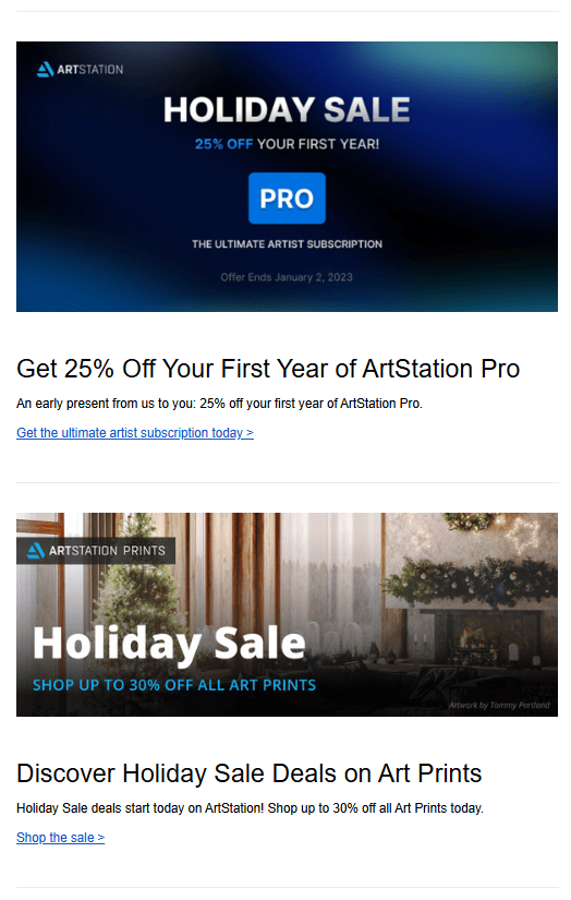 Digest example from ArtStation Digest example from ArtStation