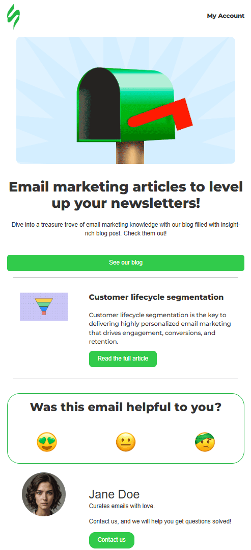 Digest email Digest email