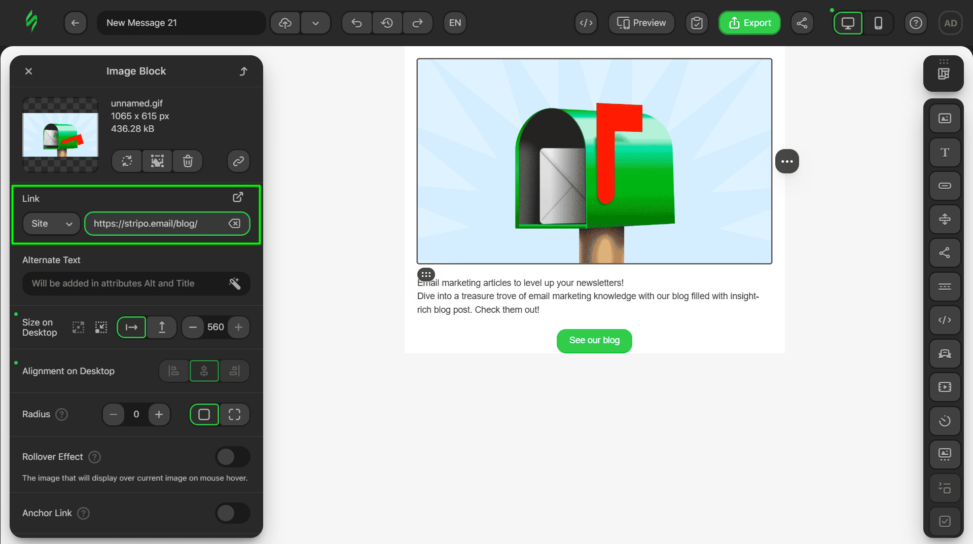Adding link to an image Adding link to an image