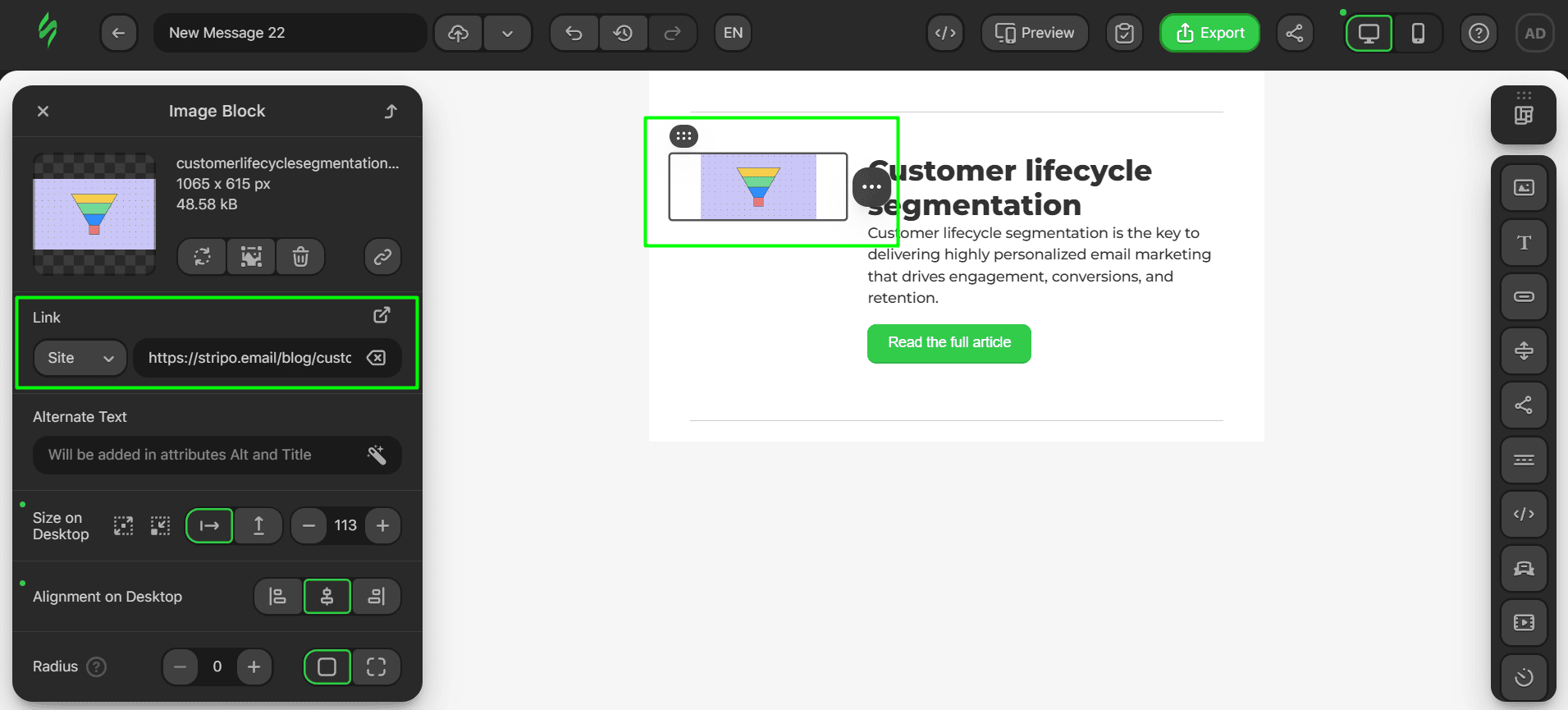 Adding a link to an image Adding a link to an image