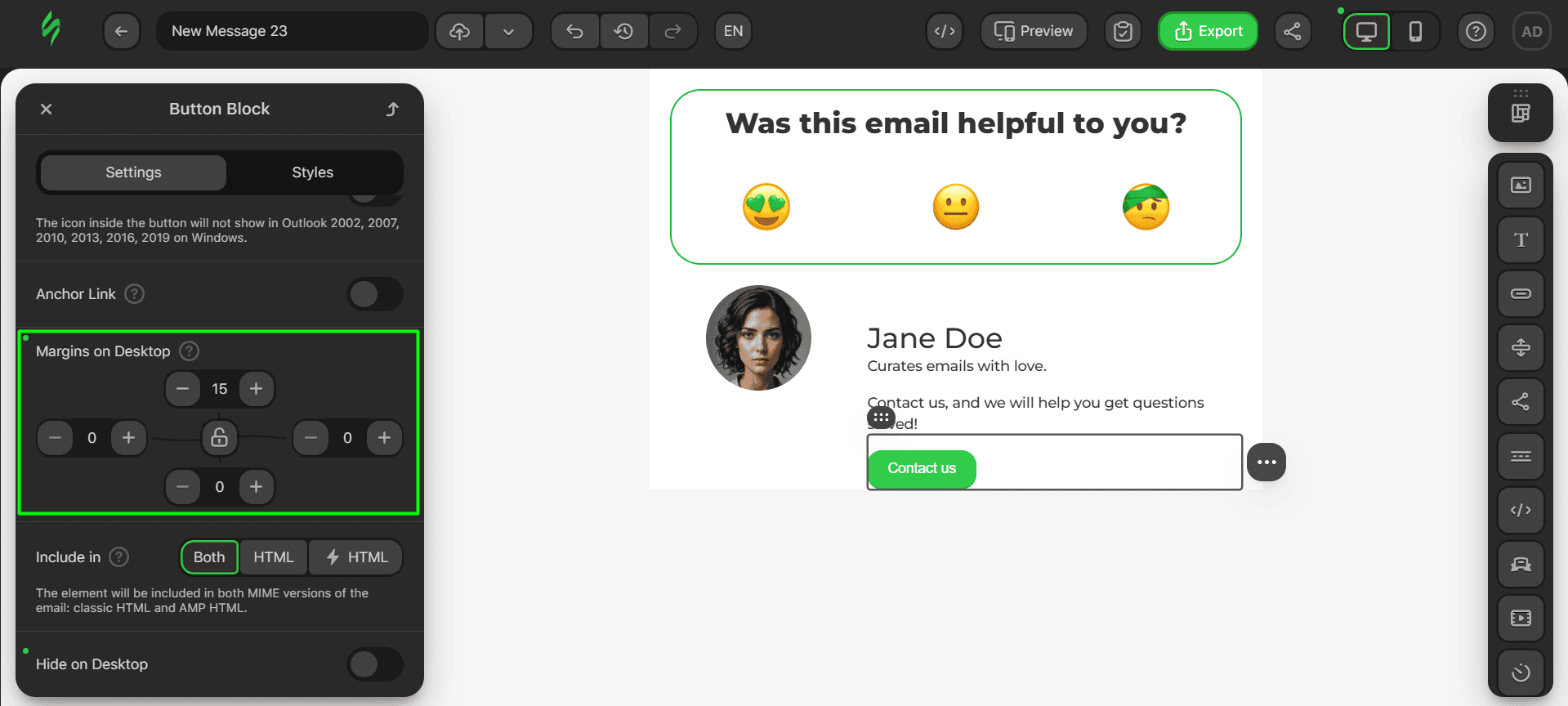 Adding padding to the button Adding padding to the button