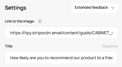 Basic module settings Basic module settings