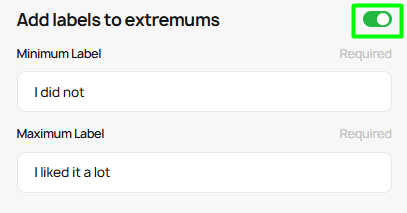 Adding extremums Adding extremums