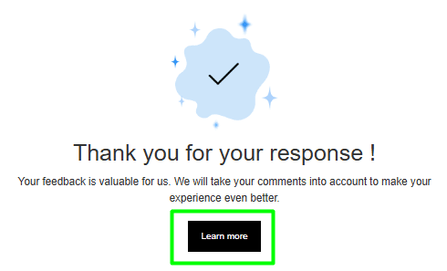 Completion button Completion button
