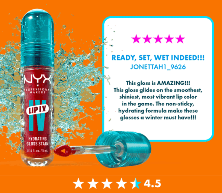 An example of user-generated content in the eCommerce nurturing email