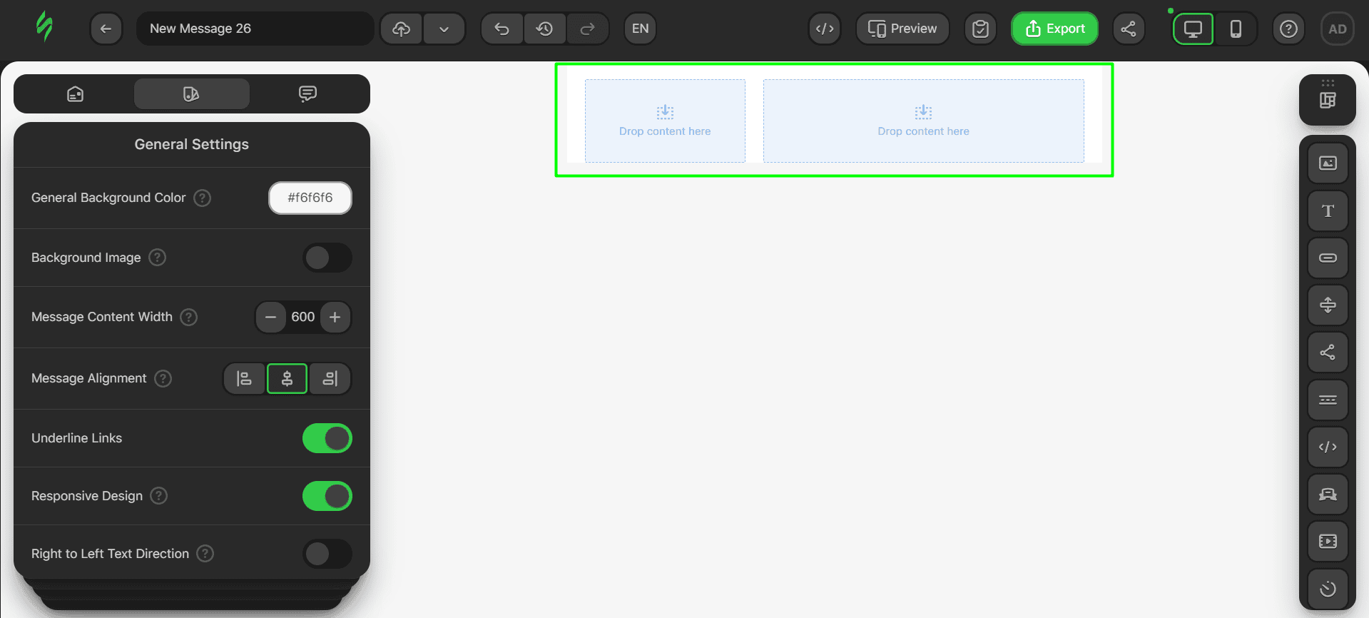 The structure required for email header The structure required for email header