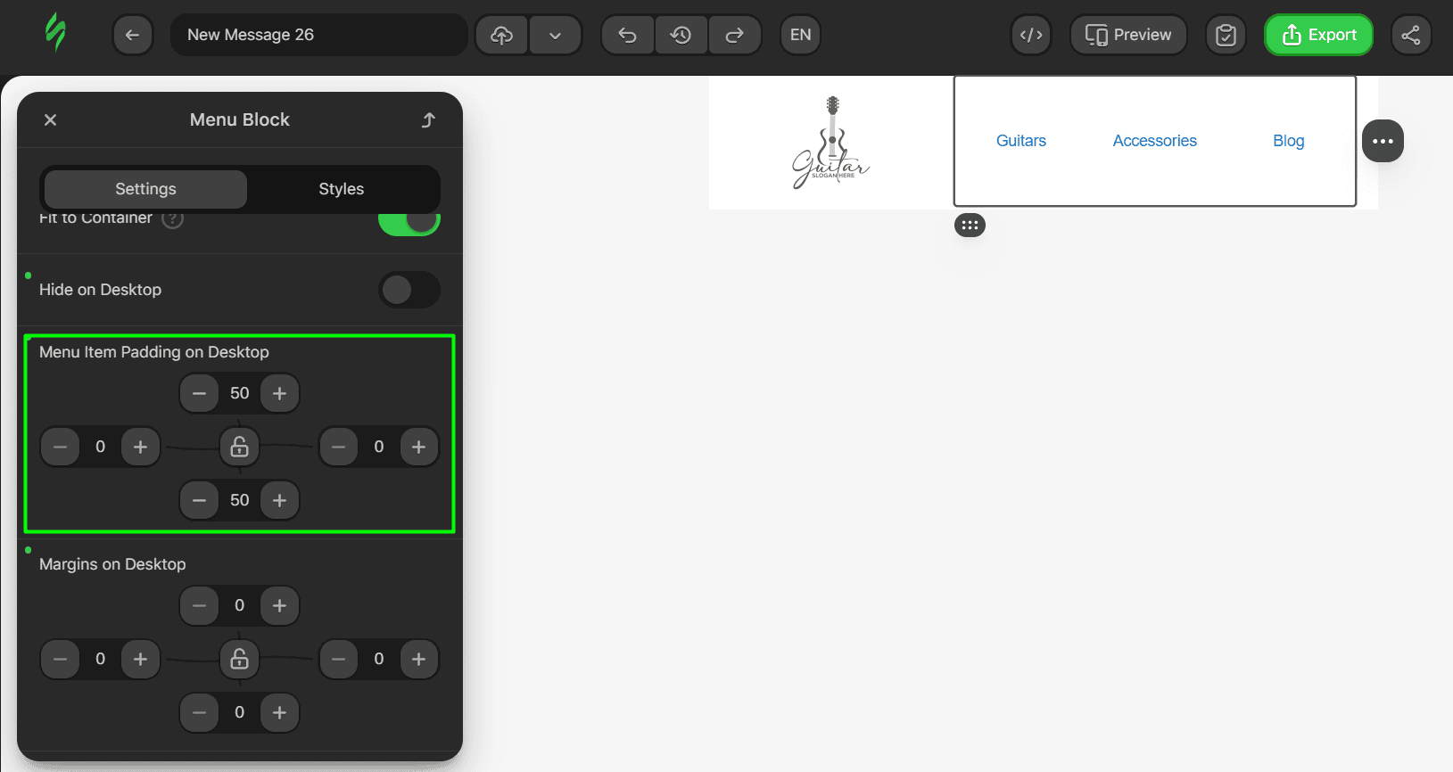 Adding paddings to the Image block Adding paddings to the Image block