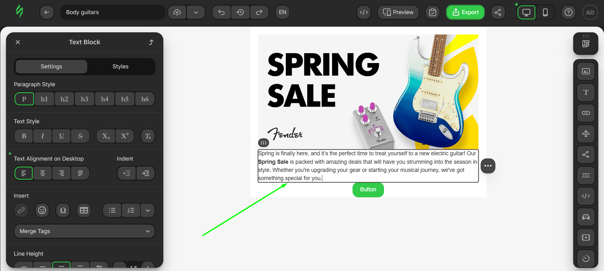Adding text Adding text