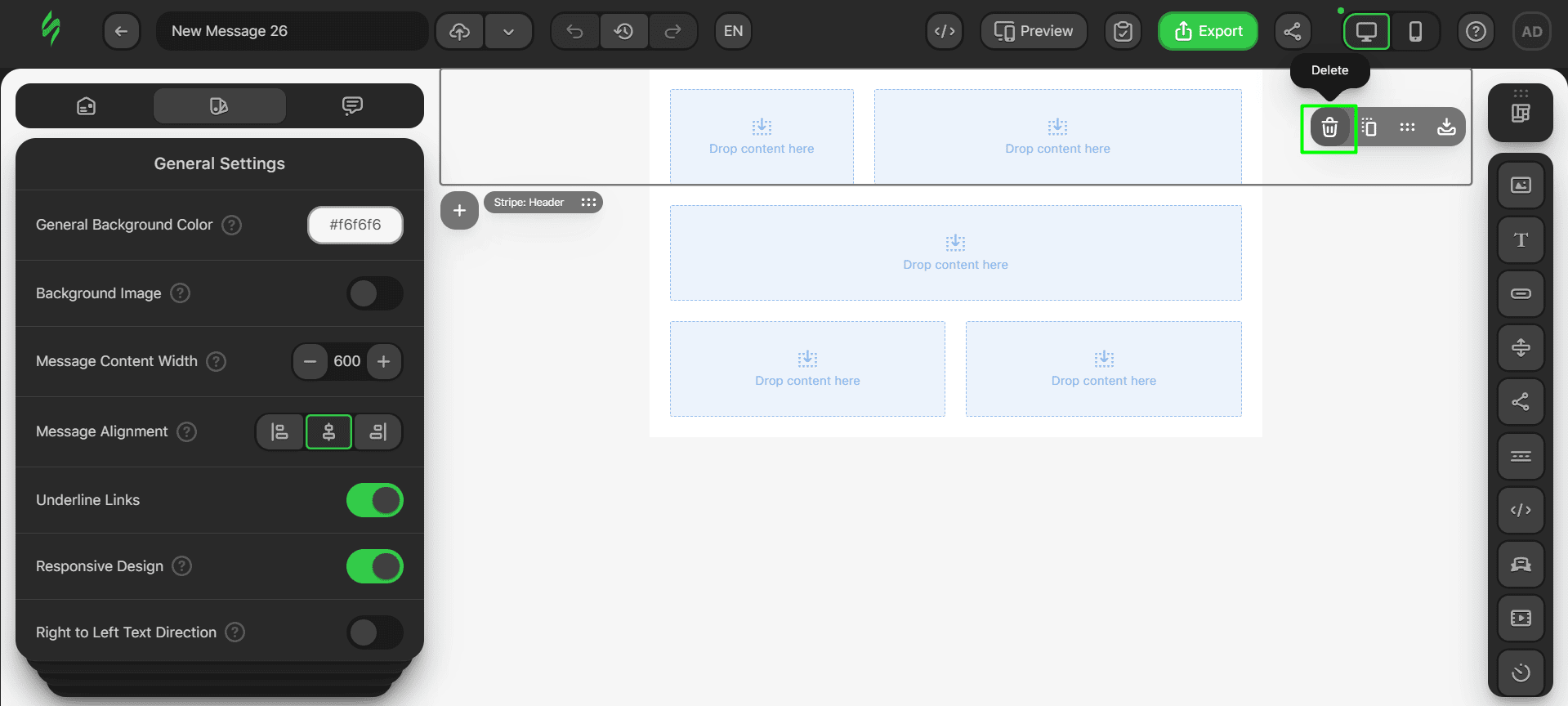 Deleting unnecessary structures Deleting unnecessary structures