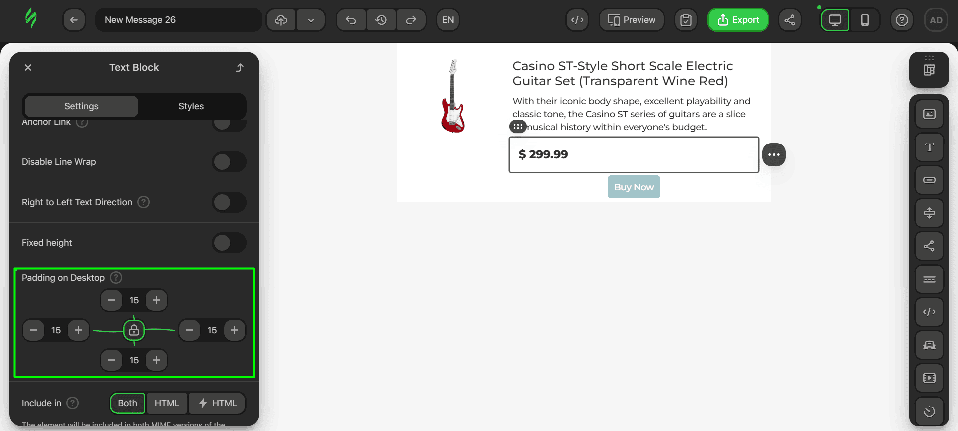 Paddings for the price Paddings for the price