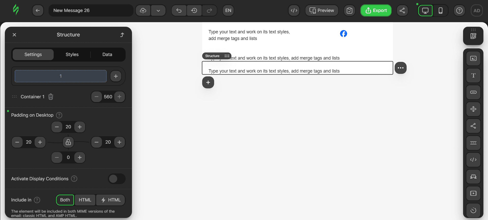 Adding text to footer Adding text to footer