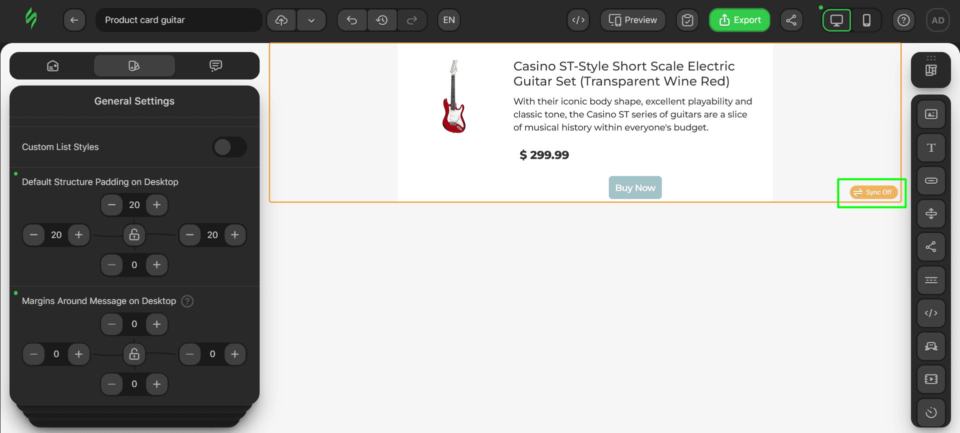 Synchronized feature is off Synchronized feature is off