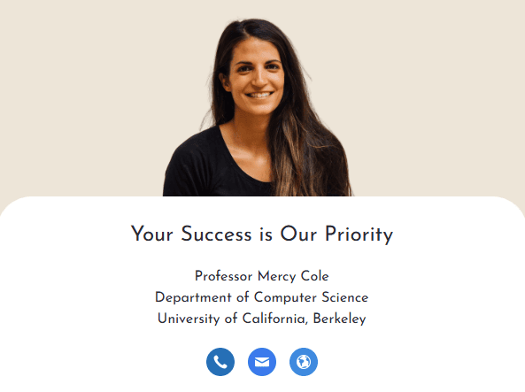 An example of the minimalistic email signature banner An example of the minimalistic email signature banner