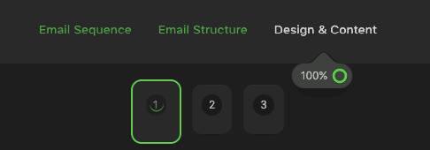 AI Assistant _ Progress bar for each step