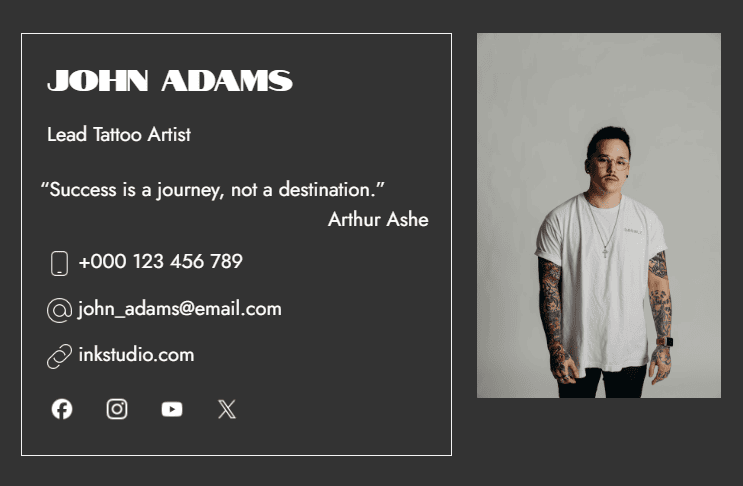 Цитата в підписі листа Цитата в підписі листа