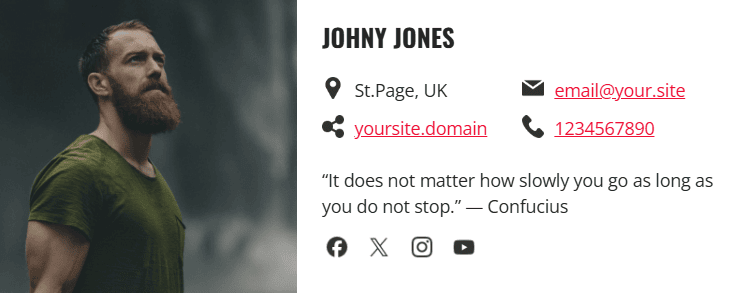 Місце для цитати в підписі листа Місце для цитати в підписі листа