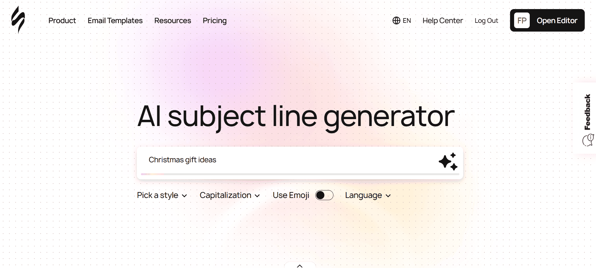 Stripo AI subject line generator Stripo AI subject line generator