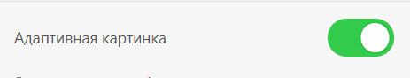 Адаптивное изображение_Включена опция Адаптивное изображение_Включена опция