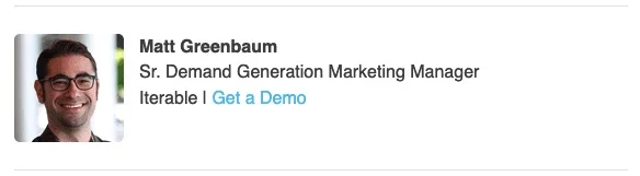 Маркетинг email-підпису, який постачальники листів додають до своїх підписів