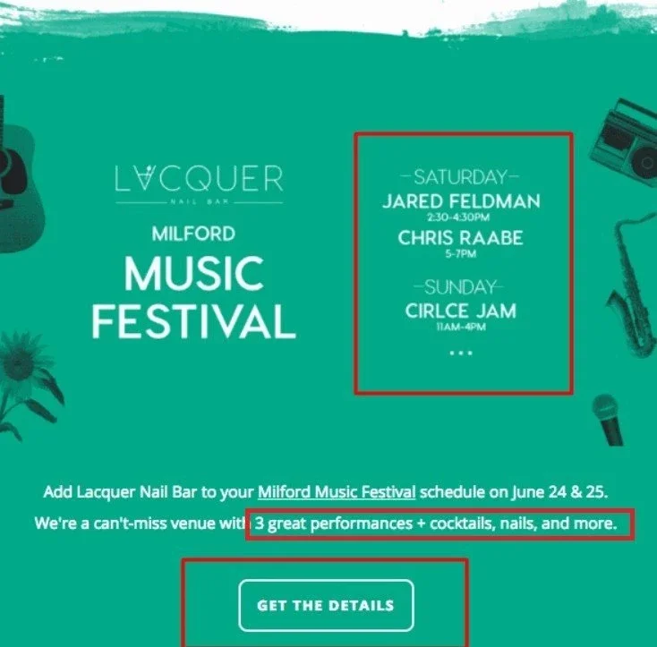 Agenda des événements hors ligne dans les e-mails de rappel Agenda des événements hors ligne dans les e-mails de rappel