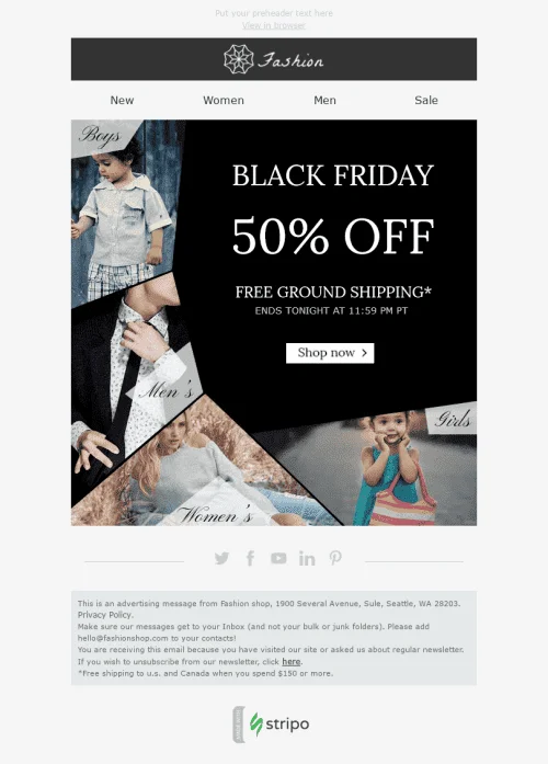 1403-Stripo-Fashion-Holiday-newsletter-Black-Friday-Stylish-Family-email-web