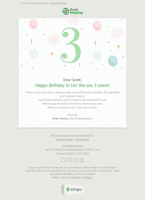 2640-Stripo-Finance-Trigger-newsletter-Thank-You-3-Years-Together-email-web