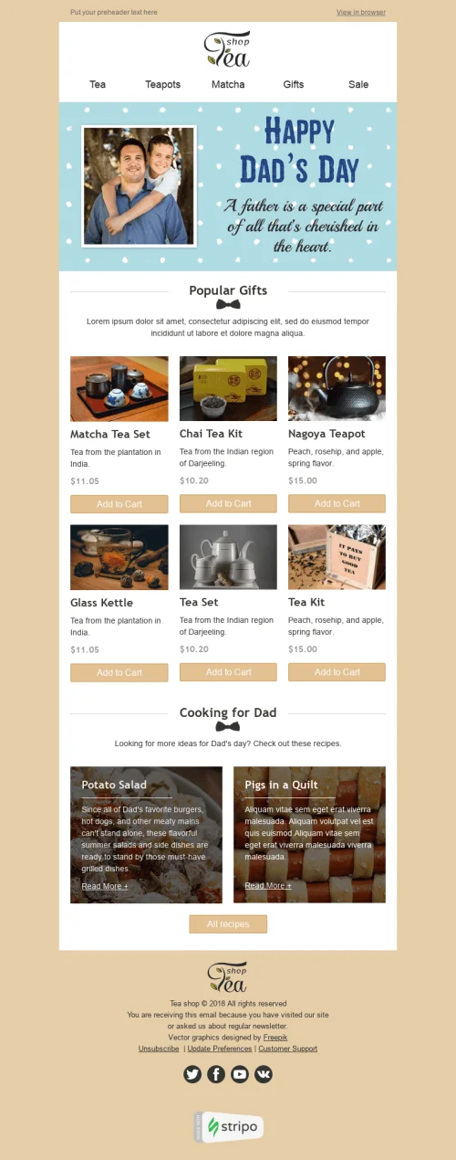 10399-Stripo-Beverage-Coffee-Holiday-newsletter-Happy-Father’s-Day-Useful-Gift-email-web