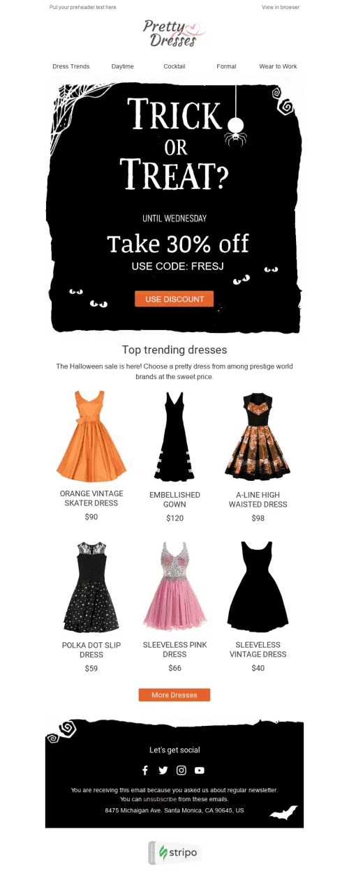 21702-Stripo-Fashion-Holiday-newsletter-Halloween-Treat-Yourself-email-web