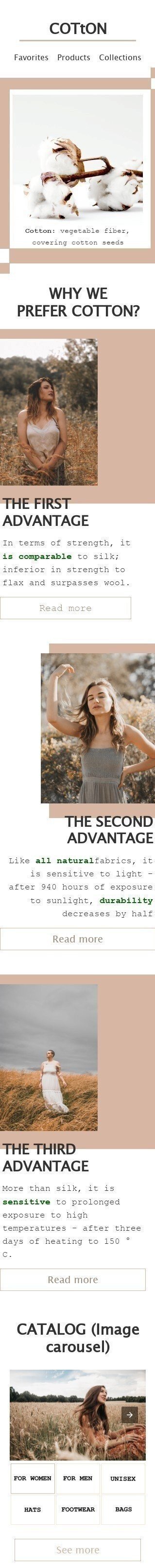 Modello Email Promo «Oton: sentire la libertà» per il settore industriale di Moda Visualizzazione mobile