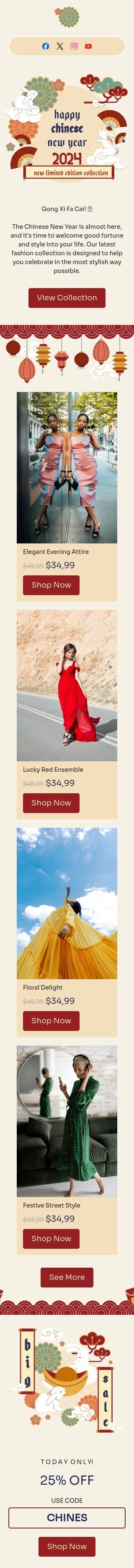 New limited edition collection Email Template by Stripo.email