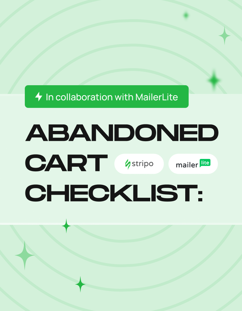 Abandoned cart email checklist