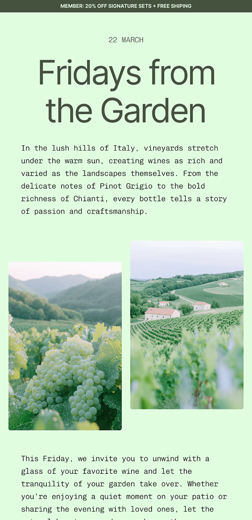 Open in editor Newsletters