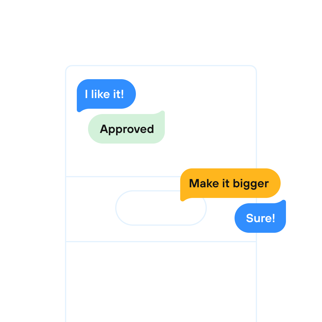Pin comments and mark your progress